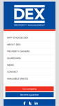 Mobile Screenshot of dexpropertymanagement.co.uk